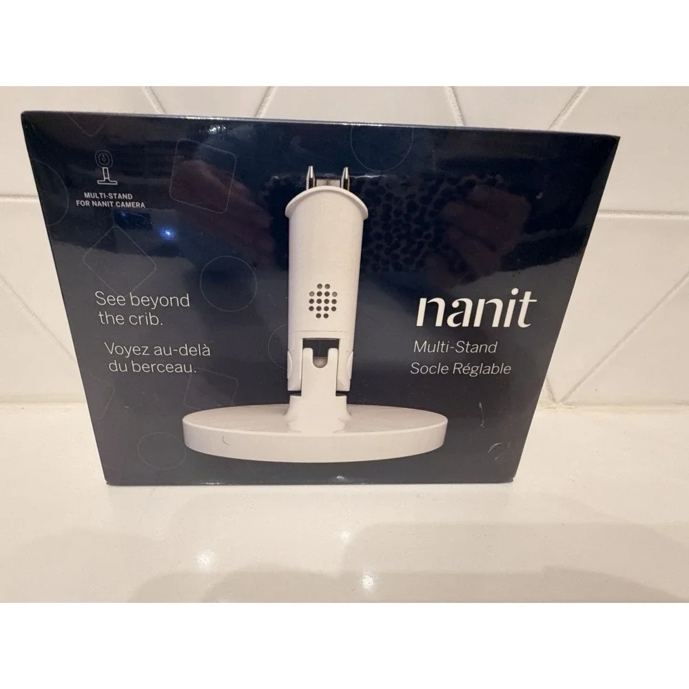 Nanit Multi-Stand and Breathing Wear Bundle Band‎ and 2 Pajamas 0-3M New